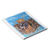 BLOC-NOTE RETRIEVER DORÉ (Incliné)