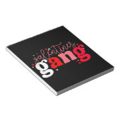 Bloc-note Retro 2023 Saint Valentin Galentines Gang Funny (Incliné)