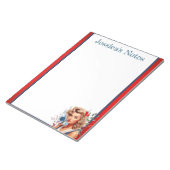 Bloc-note Retro American Pinup_ Je Viens De Le Dire (Incliné)