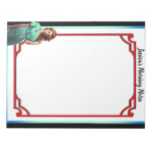 Bloc-note Retro American Pinup_ Ne vous faites pas vous-même (Devant)