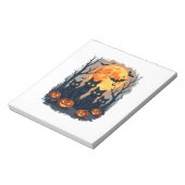 Bloc-note Retro Black Cat Halloween Pumpkin Costume For Wome (Tourné)