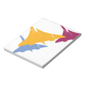 Bloc-note Retro Concorde Jet Avion Design (Tourné)