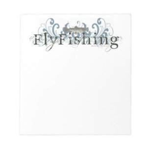 Bloc-note Retro Grunge Fly Fishing