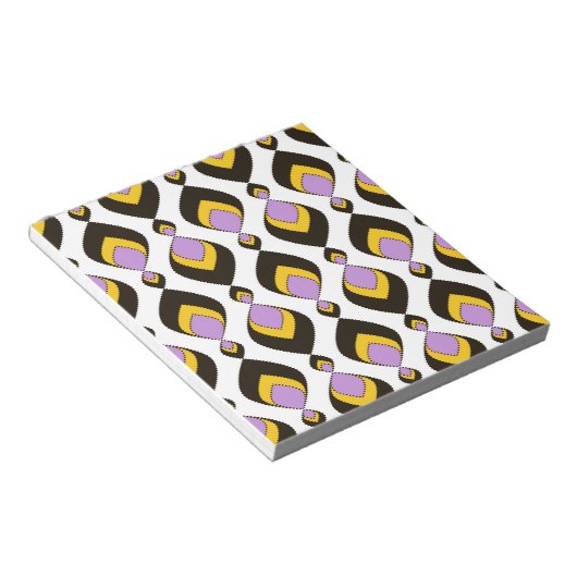 Bloc-note Retro, ornement rétro (Incliné)