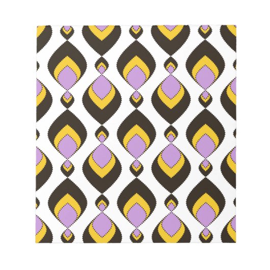 Bloc-note Retro, ornement rétro (Devant)