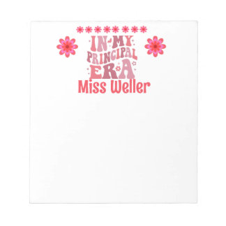 Bloc-note Retro Personnalisé À Mon Époque Principale