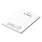 Bloc-note Retro Science Fournitures Science Enseignant Cadea (Tourné)
