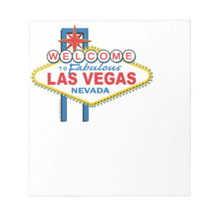 Bloc-note Rétro signe de Las Vegas