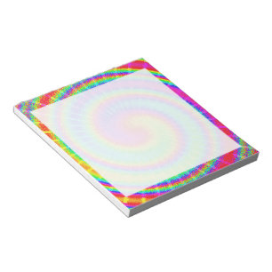 Bloc-note Rétro Tie Dye Hippie
