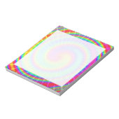 Bloc-note Rétro Tie Dye Hippie (Tourné)