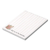 Bloc-note Retrouvez-moi à la librairie Pink Stripes (Tourné)