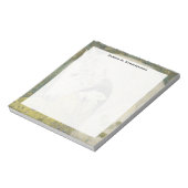 Bloc-note Rêve Éthéré Équestre Clair de Lune Monogrammé (Tourné)