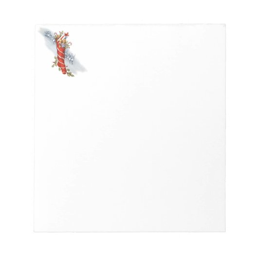 Bloc-note Réveillon de Noël (Devant)