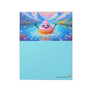 Bloc-note Rêves de Cupcake Kawaii