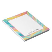 Bloc-note Rêves de piscine à marée tropicale (Incliné)