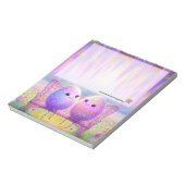 Bloc-note Rêves d'oeufs de Pâques (Tourné)