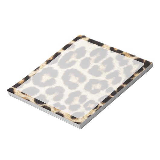 Bloc-note Revêtement de fourrure léopard (Tourné)