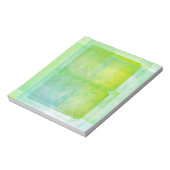 Bloc-note Revêtement de teinture Acide Bleu Vert (Tourné)