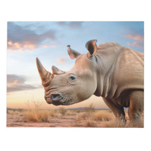 Bloc-note Rhinoceros Animal Nature Majestic Wild