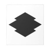 Bloc-note Rhombic pine bark (Devant)