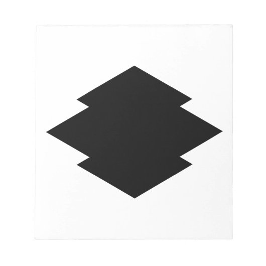 Bloc-note Rhombic pine bark (Devant)