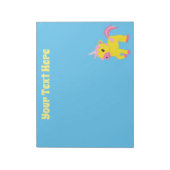 Bloc-note Rhubarb & Custard Unicorn (Tourné)