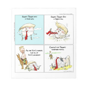 Bloc-note Rick London "Humpty Trumpty" Funny Gifts