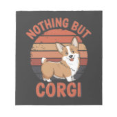 Bloc-note Rien que des Corgi (Devant)