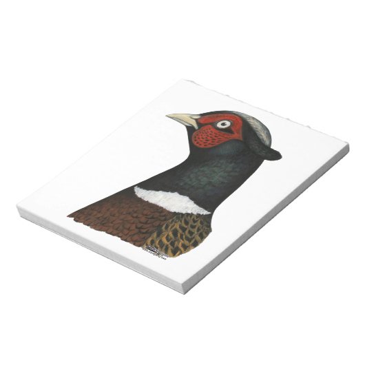 Bloc-note Ringneck Pheasant Head (Tourné)