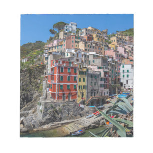 Bloc-note Riomaggiore Cinque Terre Ligurie Italie