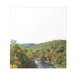 Bloc-note Rivière Ohiopyle en automne II Pennsylvanie Automn