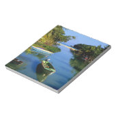 Bloc-note Rivière pittoresque près d'Ocho Rios en Jamaïque (Tourné)