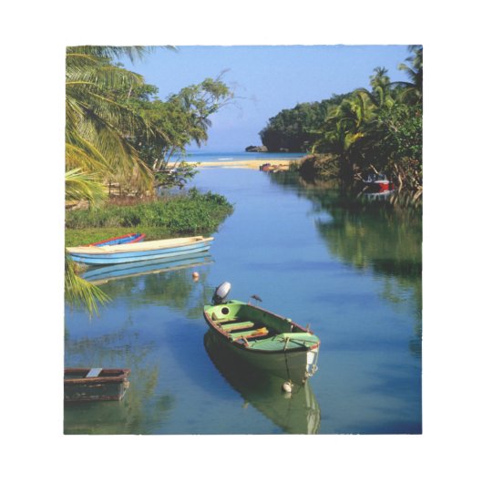 Bloc-note Rivière pittoresque près d'Ocho Rios en Jamaïque (Devant)