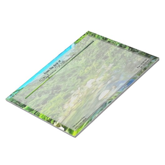 Bloc-note Rivière Vallarta Sud 0366 (Incliné)