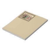 Bloc-note Robe Victorienne Avec Bow Rose (Tourné)