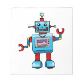 Bloc-note Robot mignon (Devant)