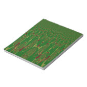 Bloc-note Robots verts (Tourné)