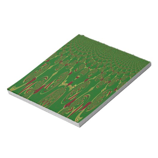 Bloc-note Robots verts (Tourné)