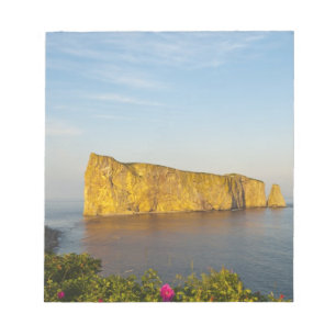 Bloc-note Rocher Perce (Perce Rock), Québec, Canada.