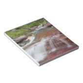 Bloc-note Rocher rouge dans Baring Creek dans Glacier Nation (Incliné)