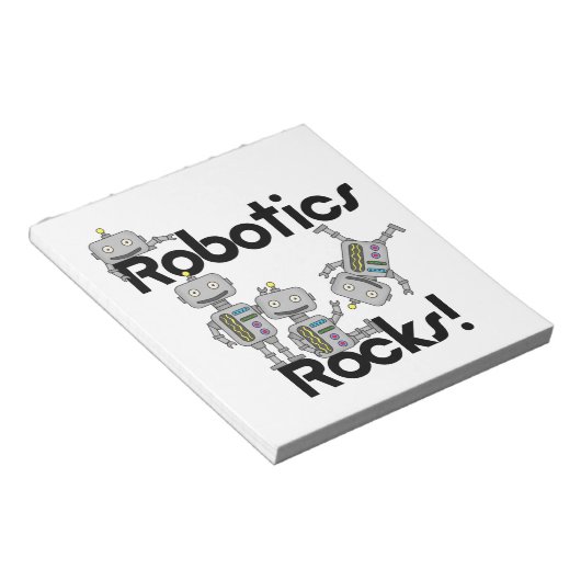 Bloc-note Roches de robotique (Incliné)