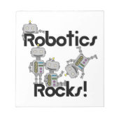 Bloc-note Roches de robotique (Devant)