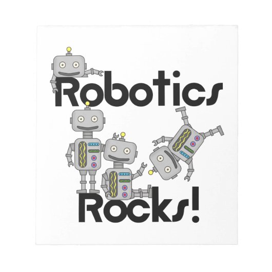 Bloc-note Roches de robotique (Devant)