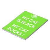 Bloc-note Roches du chat noir (Tourné)