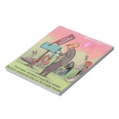 Bloc-note Rock And Roll Fred Drôle (Tourné)