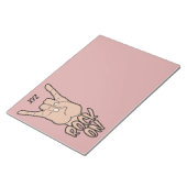 Bloc-note ROCK ON custom color & monopad (Incliné)