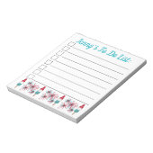 Bloc-note Rocket Pop Popsicle Fireworks Juillet 4 To Do List (Tourné)