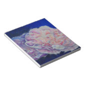 Bloc-note Romantique élégante couleur rose blanc pastel (Incliné)