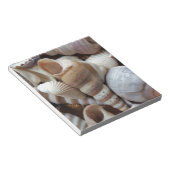 Bloc-note Romantique Tropical Exotic Sea Shells Plage Amour (Incliné)