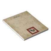 Bloc-note Rooster rouge (Incliné)